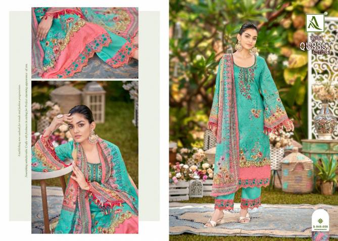 Alok Qurbat Edition 2 New Ethnic Wear Heavy Ready Made Jam Cotton Dress Collection